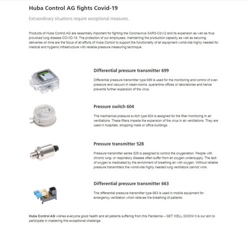 抗击新冠肺炎中的瑞士Huba