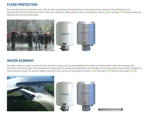 LAMBRECHT meteo 应用领域