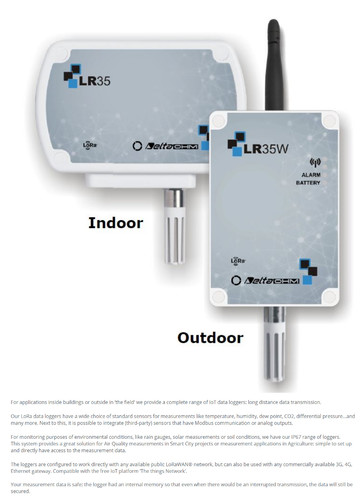 Delta OHM-LoRaWAN®记录仪LR35