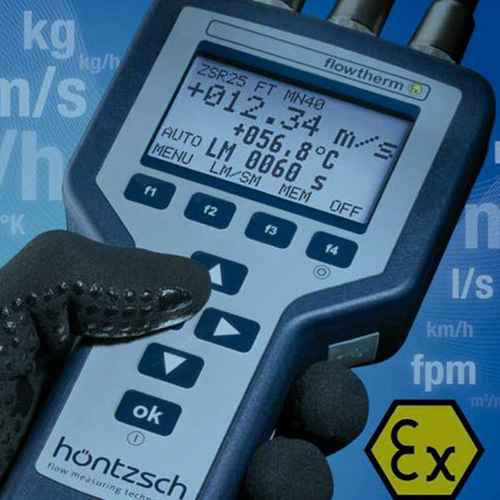 Höntzsch Flowtherm Ex 防爆型手持式流量计