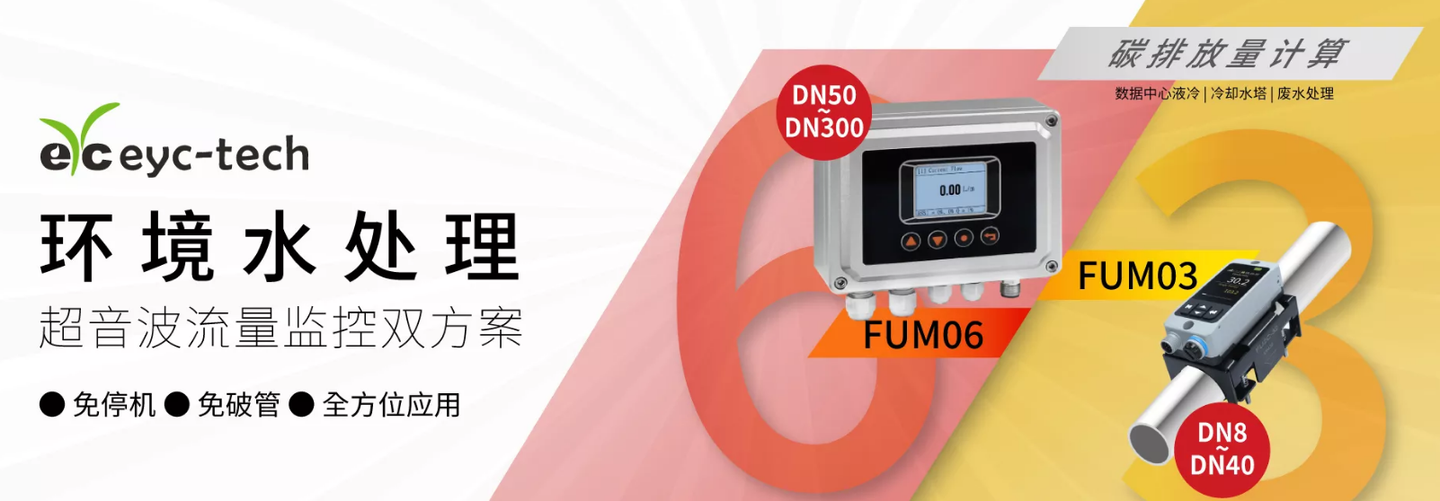 环境水处理超音波流量监控双方案